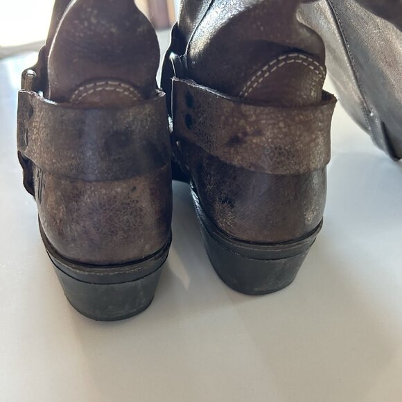 Frye boots women 7.5 square toe cowboy Western Barn Riding Equestrian harness - Picture 4 of 14